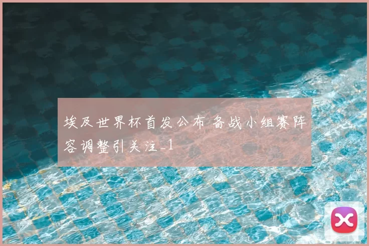 埃及世界杯首发公布 备战小组赛阵容调整引关注_1