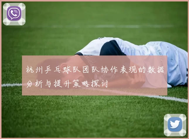 杭州乒乓球队团队协作表现的数据分析与提升策略探讨